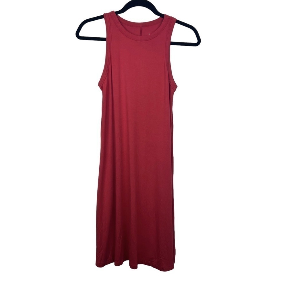 A New Day Red Sleeveless Tank Dress Small